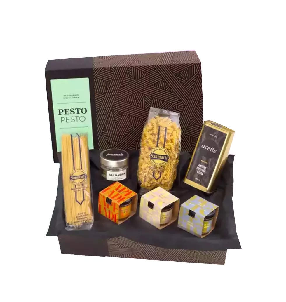 Artisanal Pasta And Gourmet Pesto Box