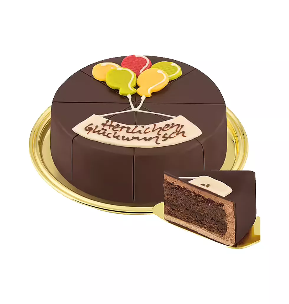 Elegant Dark Chocolate Sachertorte