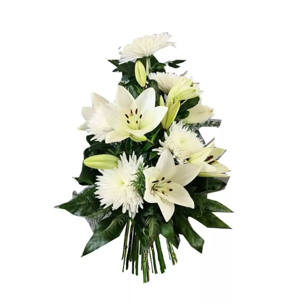 Graceful Sympathy Flower Bouquet