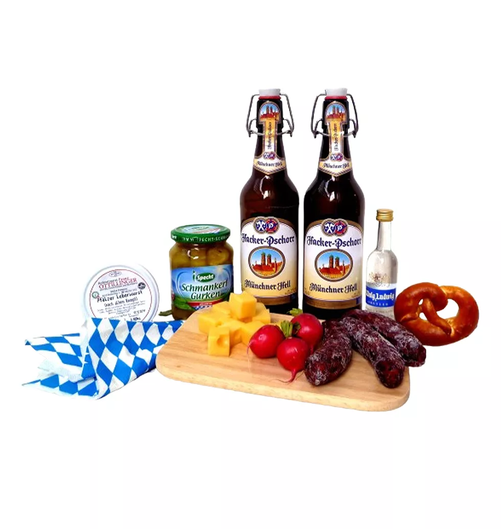 Authentic Bavarian Snack Sampler