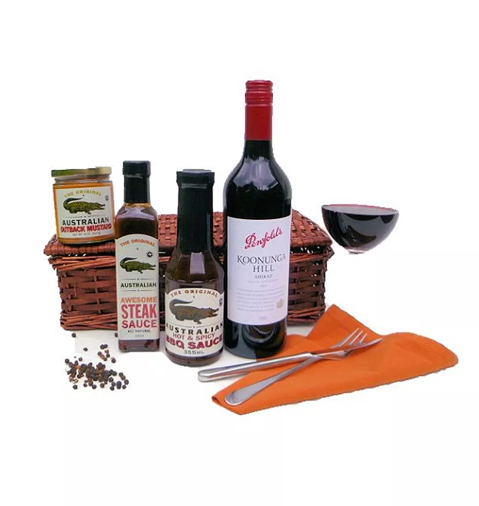 Grill Masters' Delight Gift Basket