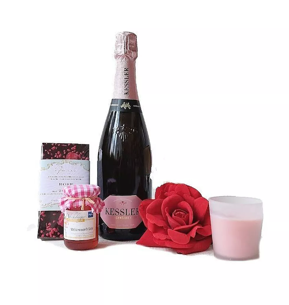 Romantic Rose Wine & Treats