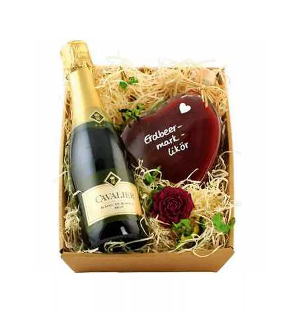 Sophisticated Mini Basket: Brut & Passionata