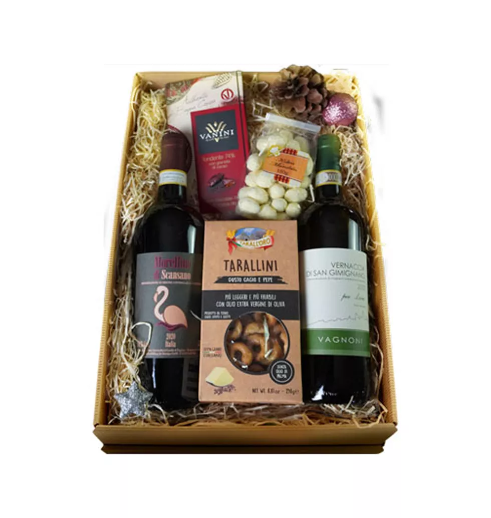 Elegant Wine & Confectionery Gift