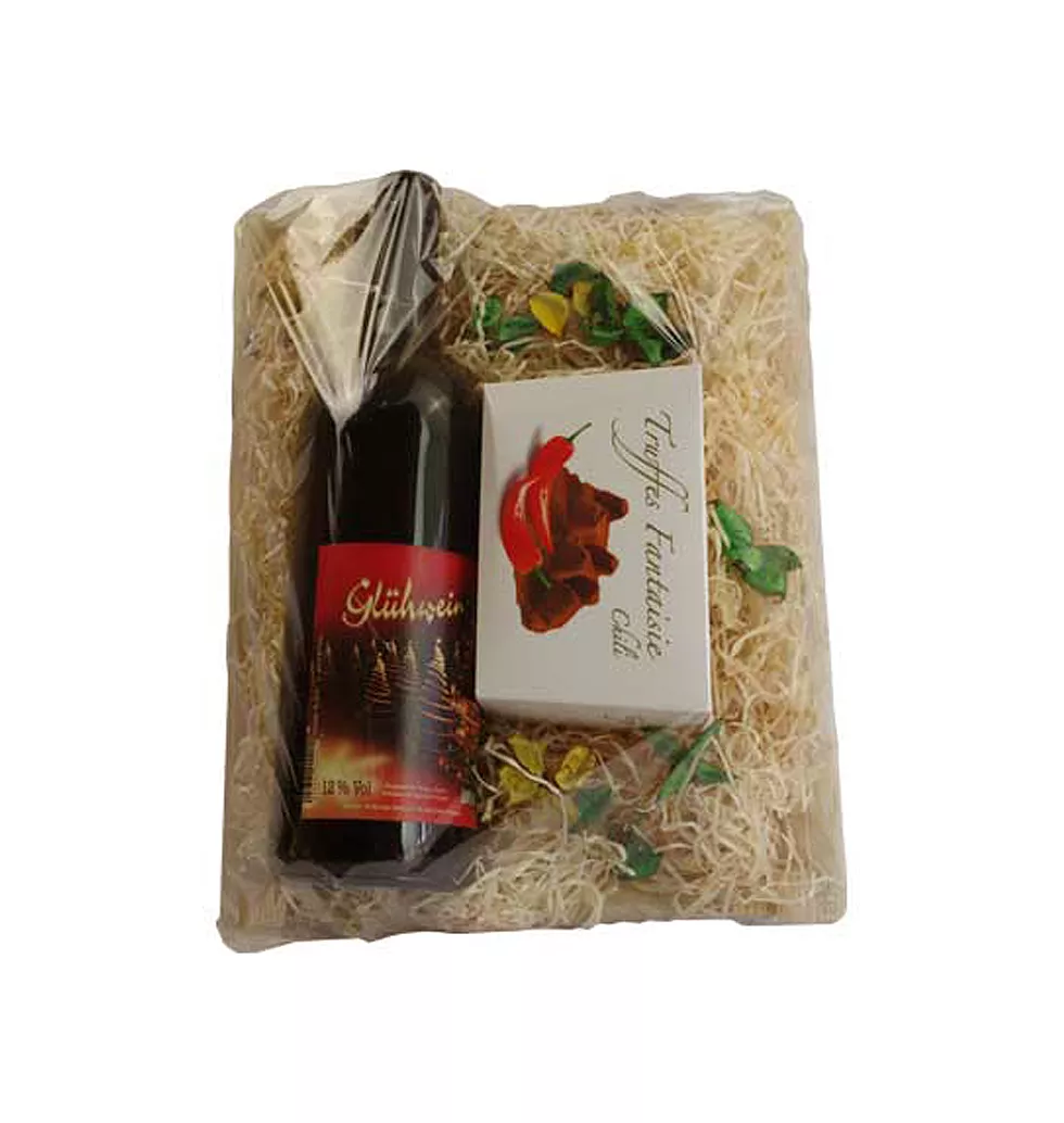 Mulled Wine & Spicy Truffles Gift