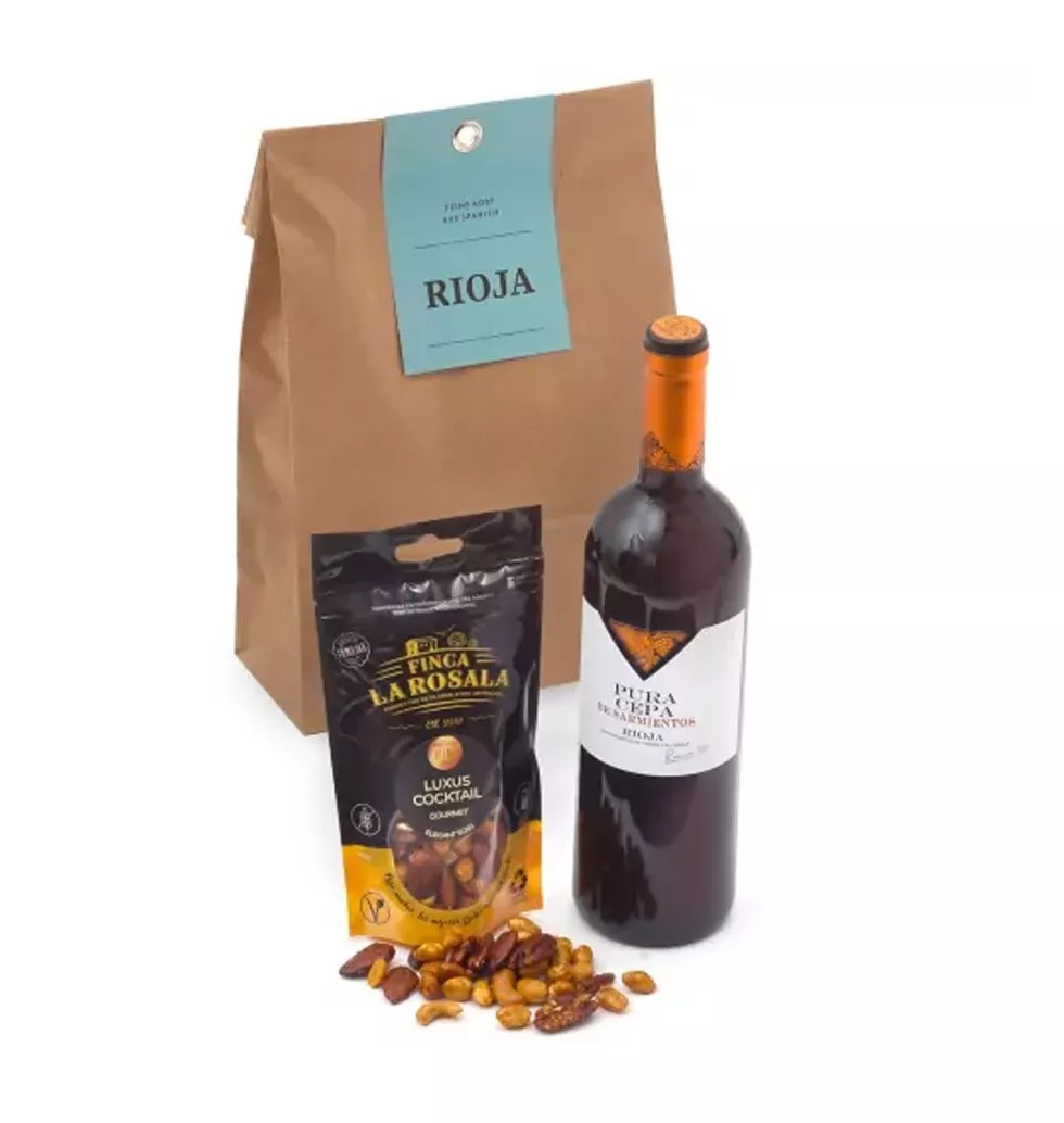 Elegant Rioja & Gourmet Snack Bundle