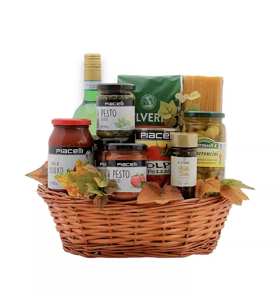 Gourmet Mediterranean Treats Basket