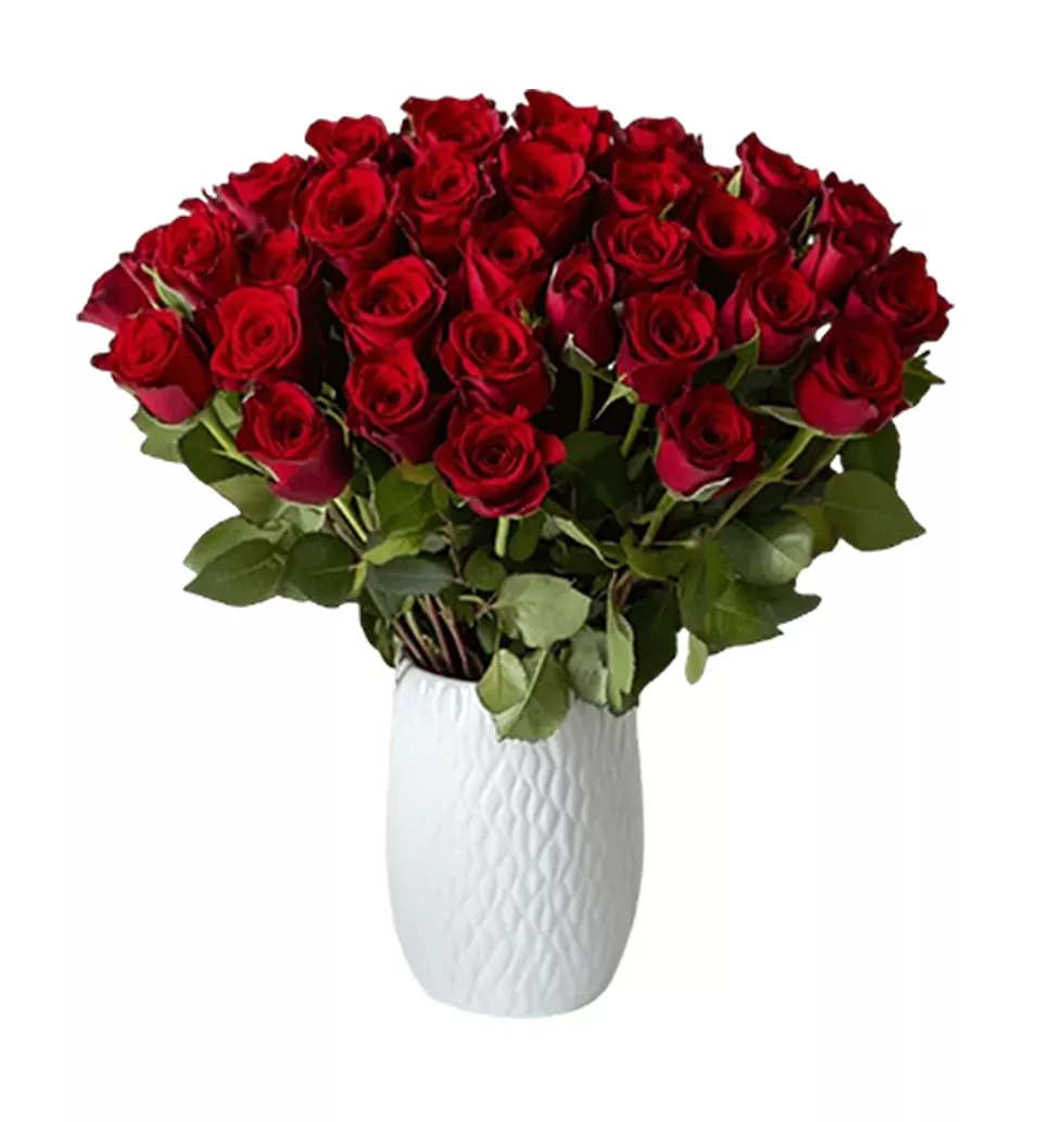 Passionate Red Rose Bouquet