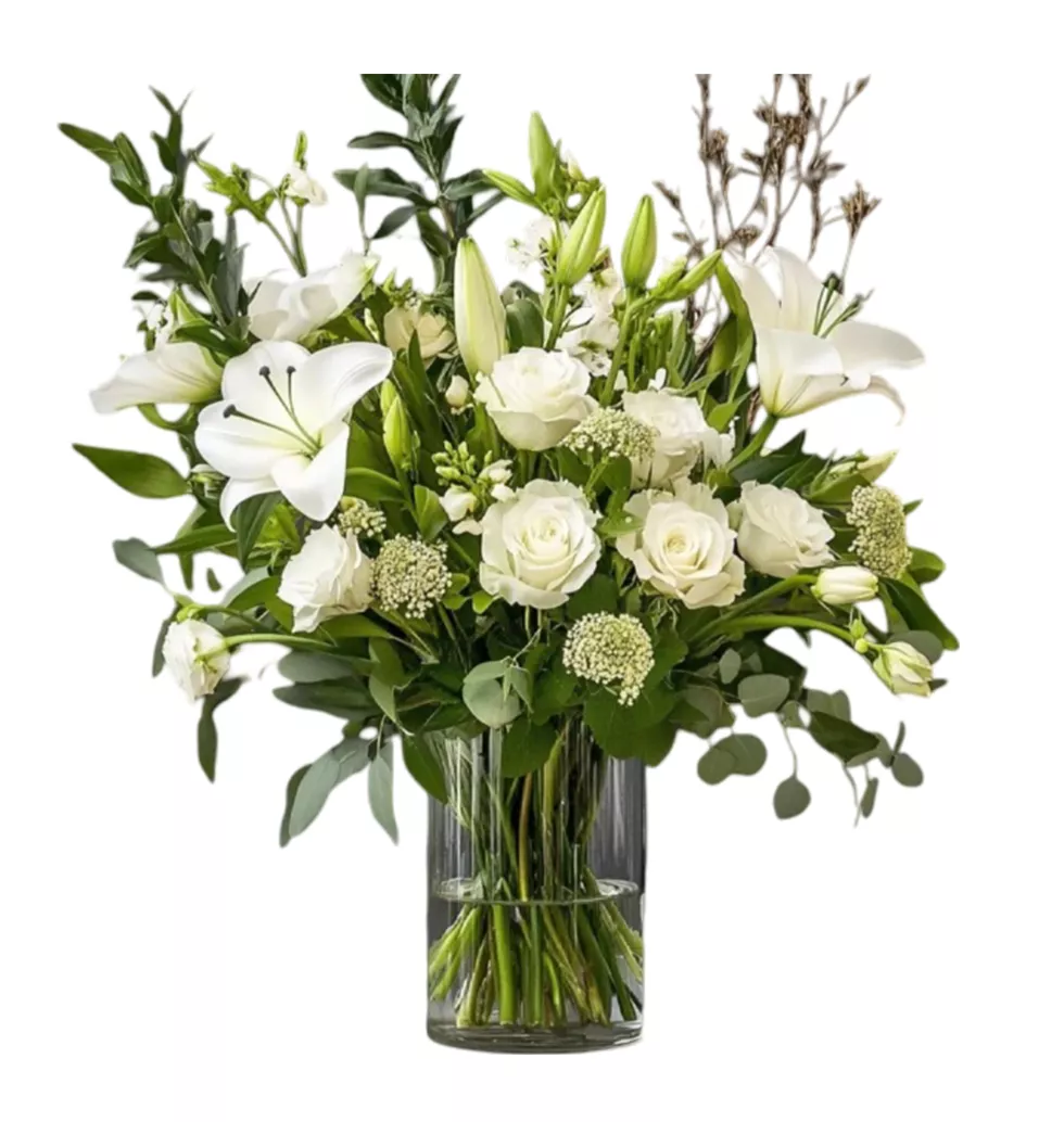 Graceful Mixed Flower Bouquet