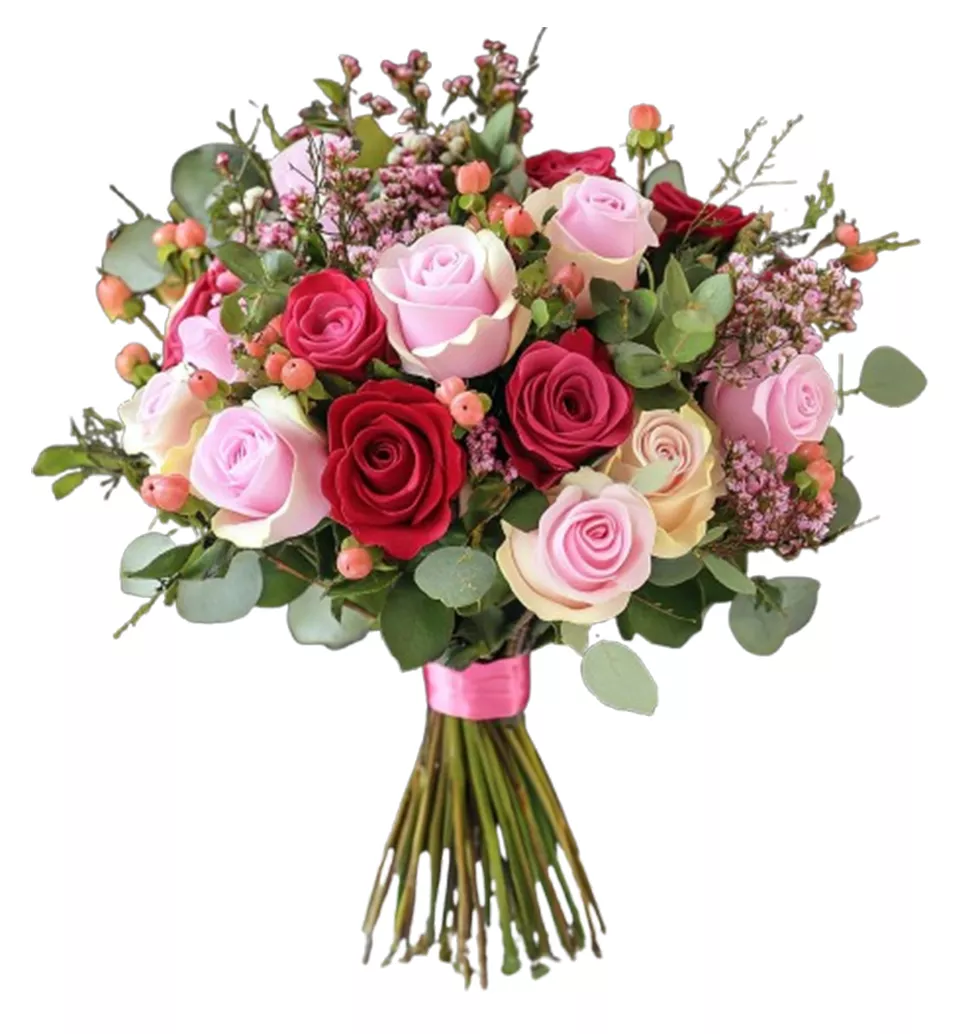 Captivating Bouquet of Romance and Charm